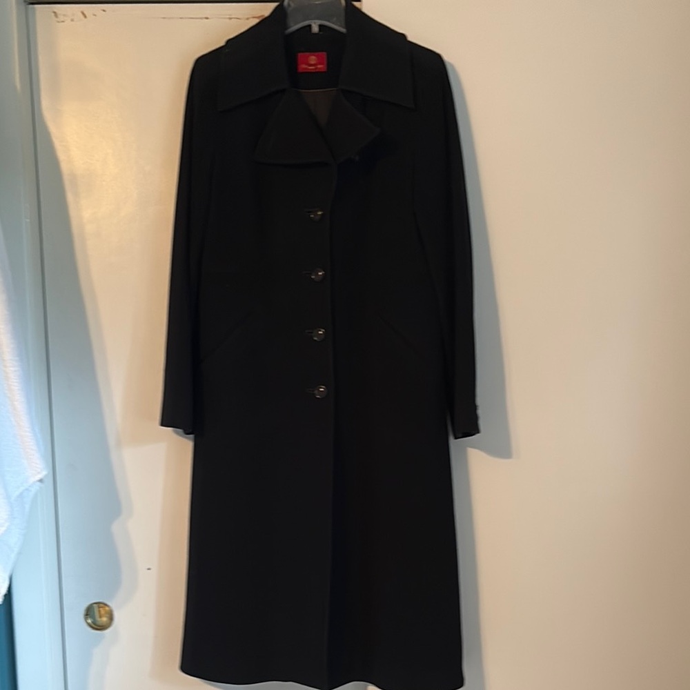 Cole Haan Black Long Coat